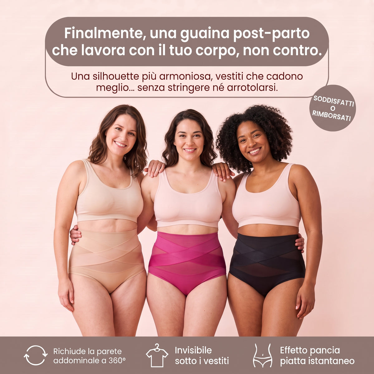 DAILIVA Guaina Post-Parto — Compressione 360°