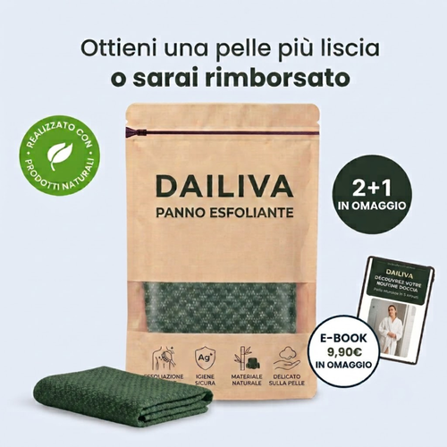 DAILIVA Panno Esfoliante Naturale