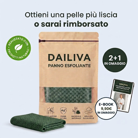 DAILIVA Panno Esfoliante Naturale