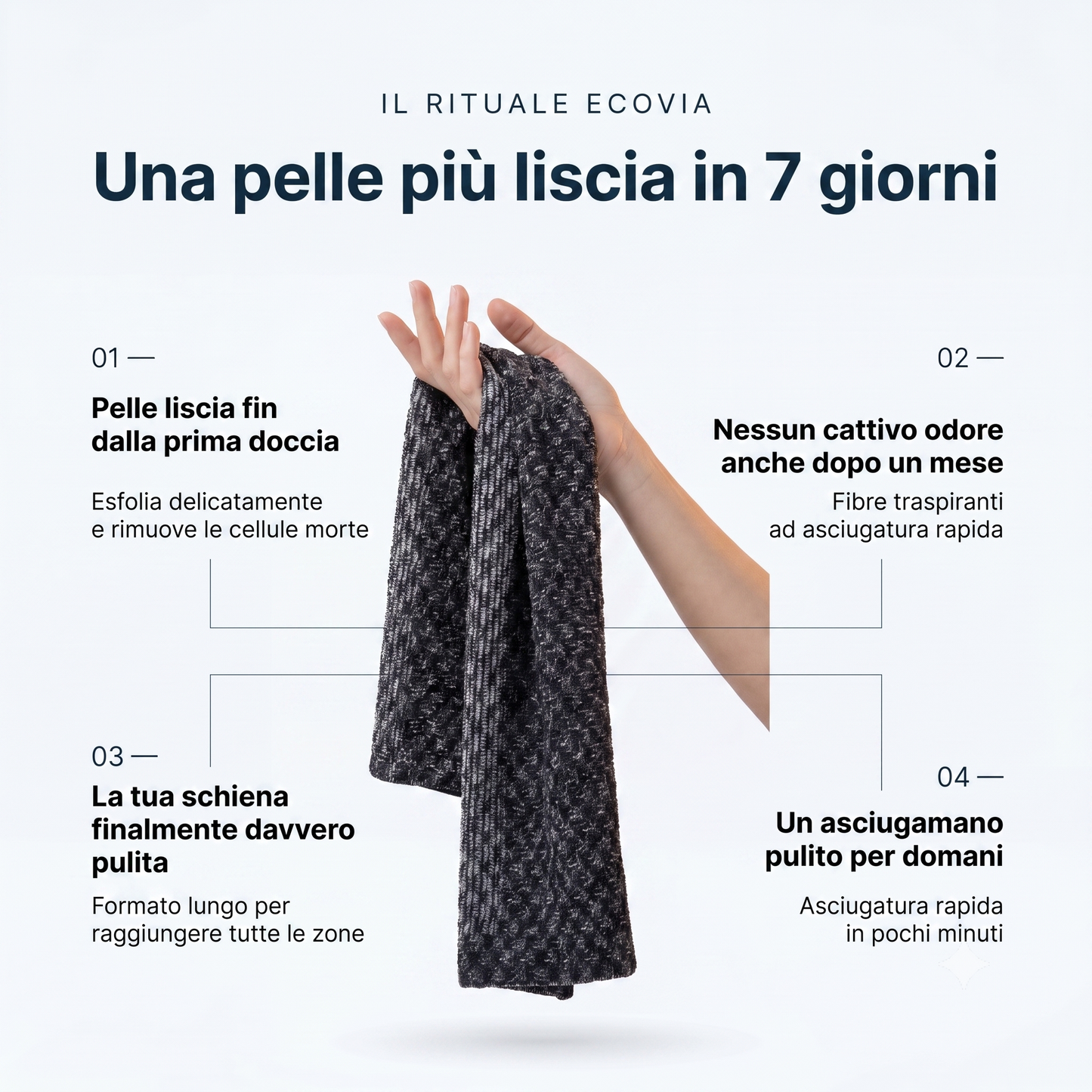 DAILIVA Panno Esfoliante Naturale