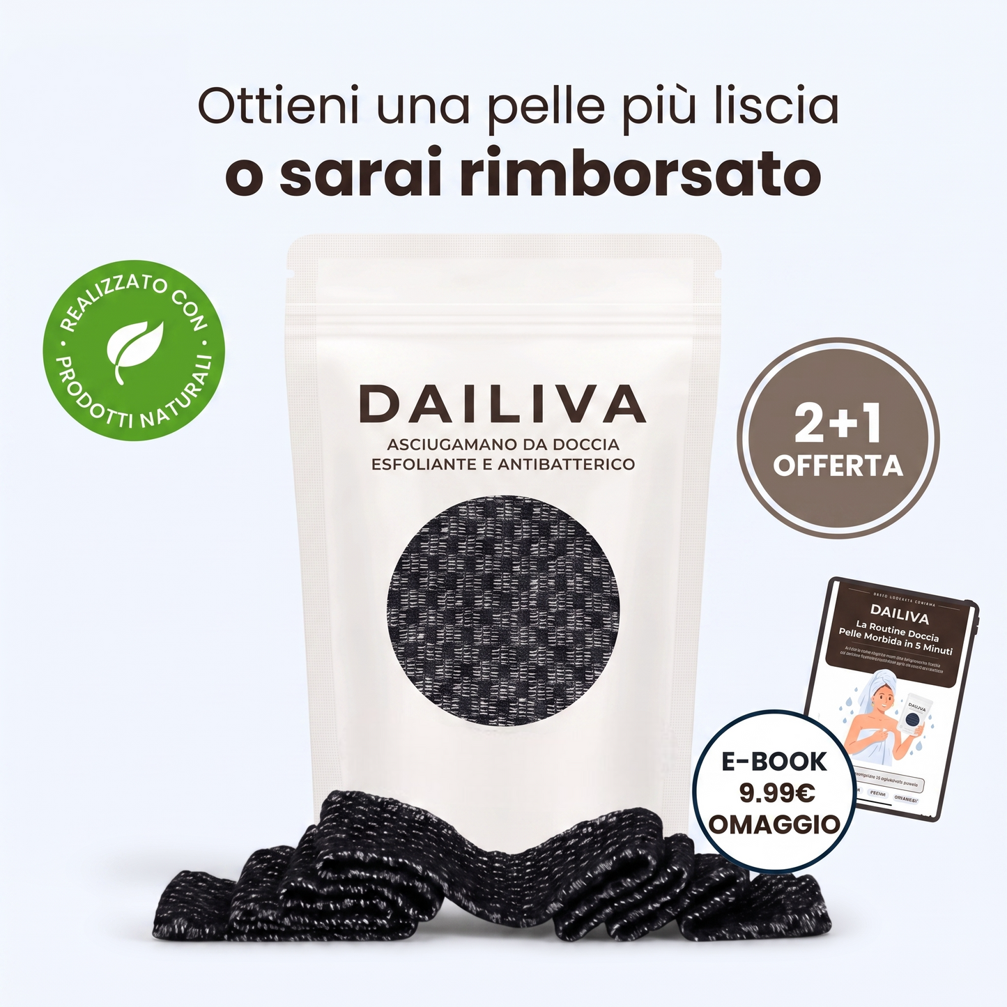 DAILIVA Panno Esfoliante Naturale