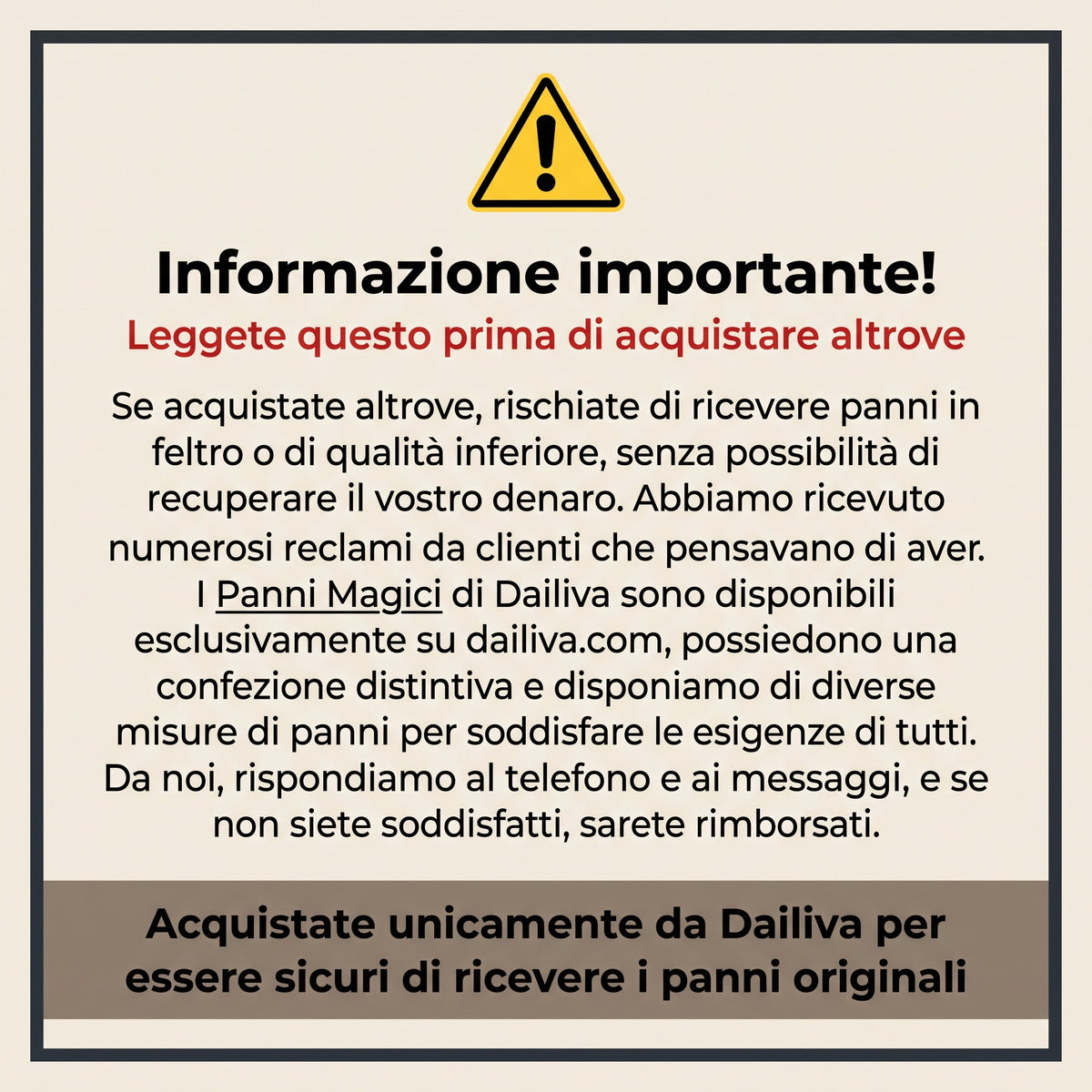 5 PANNI MAGICI DAILIVA + 5 IN OMAGGIO